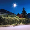 Solarna latarnia uliczna LED KERS z panelem fotowoltaicznym i pilotem - 400W 2700lm 6500K IP44 - EKO0547 - realizacja