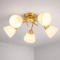 Lampa sufitowa - CLARA - złoty - 5xE27 - ML2761