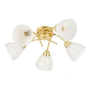Lampa sufitowa - CLARA - złoty - 5xE27 - ML2761