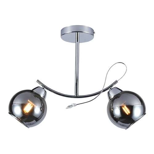 Lampa sufitowa - CONNOR - chrom - 2xE27 - MLP0873