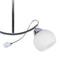 Lampa sufitowa - CONNOR - biały/chrom - 2xE27 - MLP0876