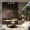 Lampa sufitowa - CONNOR - chrom - 3xE27 - MLP0874 - realizacja