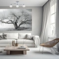 Lampa sufitowa - CONNOR - biały/chrom - 3xE27 - MLP0877 - realizacja