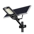 Solarna latarnia uliczna LED KOBRA z panelem fotowoltaicznym i uchwytem - 400W 2400lm 4000K IP65 - EKO2512