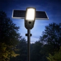 Solarna latarnia uliczna LED KOBRA z panelem fotowoltaicznym i pilotem - 400W 2400lm 4000K IP65 - EKO2512 -realizacja