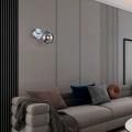 Lampa ścienna - CONNOR - chrom - 1xE27 - MLP0872 - realizacja