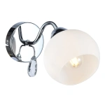 Lampa ścienna - CONNOR - biały/chrom - 1xE27 - MLP0875