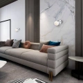 Lampa ścienna - CONNOR - biały/chrom - 1xE27 - MLP0875 - realizacja