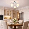 Lampa sufitowa - ELLA - chrom - 3xE27 - ML2762 - realizacja