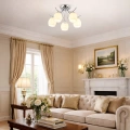 Lampa sufitowa - ELLA - chrom - 5xE27 - ML2763 - realizacja