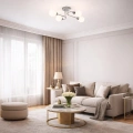 Lampa sufitowa - KING - chrom - 4xE27 - ML2756 - realizacja