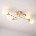 Lampa sufitowa - KING - złoty - 4xE27 - ML2757