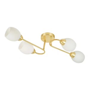 Lampa sufitowa - KING - złoty - 4xE27 - ML2757