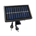 Lampa solarna LED SATURN podwójna - 12W 150lm 4000K IP44 - EKO9151 - panel solarny