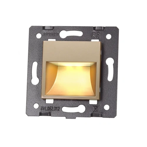 Moduł oświetlenia schodowego szampański - 230V 0.35W 3000K - LS-63 - LIVOLO