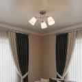 Lampa sufitowa - PAFOS - chrom - 3xE27 - ML2260 - realizacja