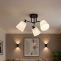 Lampa sufitowa - PAFOS - czarny - 3xE27 - ML2257 - realizacja