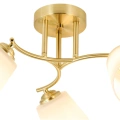 Lampa sufitowa - PAFOS - złoty - 3xE27 - ML2765