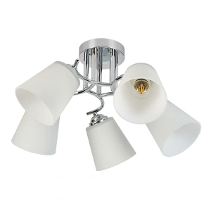 Lampa sufitowa - PAFOS - chrom - 5xE27 - ML2261