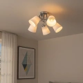Lampa sufitowa - PAFOS - chrom - 5xE27 - ML2261 - realizacja