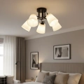 Lampa sufitowa - PAFOS - czarny - 5xE27 - ML2258 - realizacja