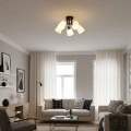 Lampa sufitowa - PAFOS - czarny - 5xE27 - ML2258 - realizacja