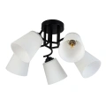 Lampa sufitowa - PAFOS - czarny - 5xE27 - ML2258