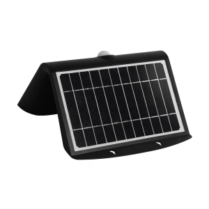 Lampa solarna LED BUTTERFLY - czarna - 6,8W 800lm 4000K IP65 -  EKO3881
