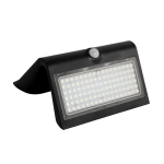Lampa solarna LED BUTTERFLY - czarna - 6,8W 800lm 4000K IP65 -  EKO3881