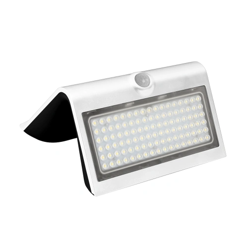 Lampa solarna LED BUTTERFLY - biała - 6,8W 800lm 4000K IP65 - EKO3997 - diody