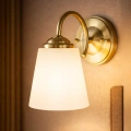 Lampa ścienna - PAFOS - złoty - 1xE27 - ML2764