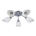 Lampa sufitowa - PORTOS - chrom - 5xE14 - ML2267