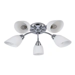 Lampa sufitowa - PORTOS - chrom - 5xE14 - ML2267