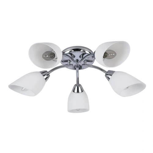 Lampa sufitowa - PORTOS - chrom - 5xE14 - ML2267