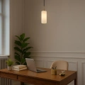 Lampa wisząca - VESTA - złoty - 1xE27 - ML1803 - realizacja