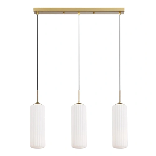 Lampa wisząca - VESTA - złoty - 3xE27 - ML1804