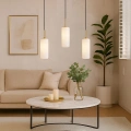 Lampa wisząca - VESTA - złoty - 3xE27 - ML1804 - realizacja