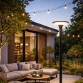 Lampa solarna LED PATIO - 20W 2100lm 3000/4000K 40cm - EKO2777 - realizacja