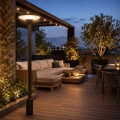 Lampa solarna LED PATIO - 20W 2100lm 3000/4000K 40cm - EKO2777 - realizacja
