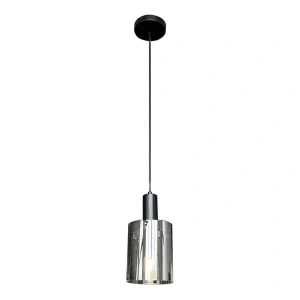 Lampa wisząca - ARCADIA - czarny - 1xE27 - ML1818
