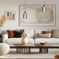 Lampa wisząca - ARCADIA - czarny - 1xE27 - ML1818 - realizacja