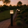 Lampa ogrodowa słupek MIA - 1xE27 IP44 50cm - EKO1706 -realizacja