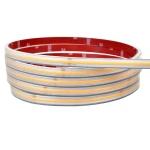 Taśma LED COB 24V 8W 98lm/W ciepła 3000K CRI90+ - hermetyczna IP67 