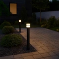 Lampa ogrodowa słupek MIA - 1xE27 IP44 80cm - EKO1707- realizacja
