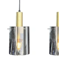 Lampa wisząca - ARCADIA - złoty - 3xE27 - ML1817