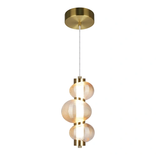 Lampa wisząca - BOLLA - złoty - 12W LED - ML1424