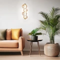 Lampa wisząca - BOLLA - złoty - 17W LED - ML1422 - realizacja