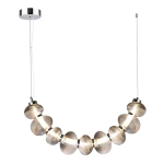 Lampa wisząca - BOLLA - chrom - 36W LED - ML1429