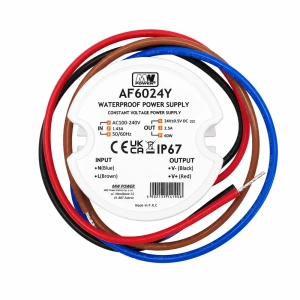 Zasilacz napięciowy hermetyczny do puszki IP67 24V 2.5A 60W - AF6024Y