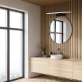 Lampa łazienkowa - SPLASH - czarny - 8W LED 40CM - ML5615 - realizacja